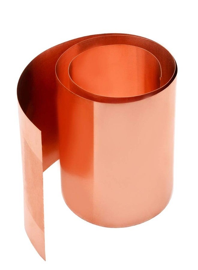 EFFNILIM 1pc 0.2mm Thickness Copper Sheet Roll High Purity Pure Copper Cu Metal Sheet Foil Plate 100mmx1000mm - Image 1